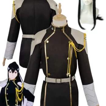 Kaiju Cosplay No 8 Mina Ashiro Hoshino Soshiro Cosplay Fantasy Costume Disguise Men Women Jacket Belt Halloween Carnival Suit 1