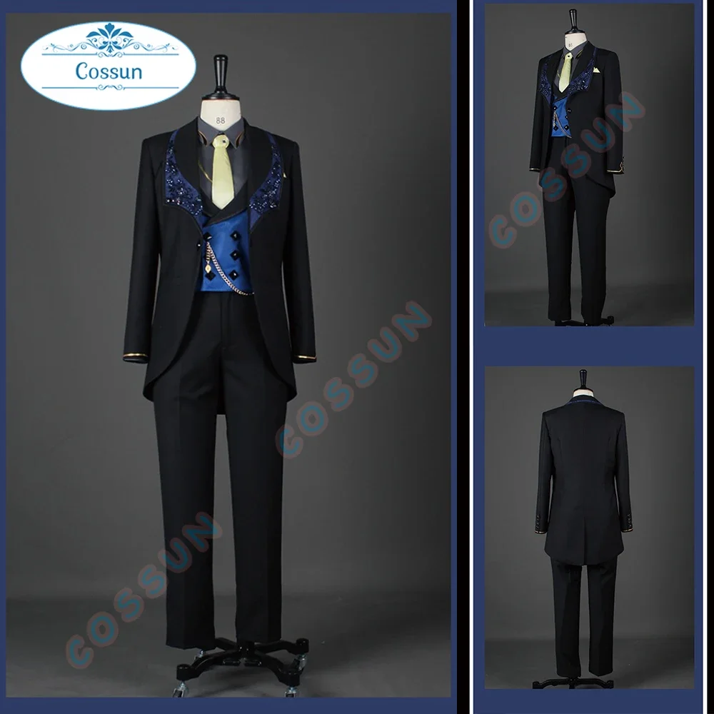 [Customized]Game Tears of Themis Libra Artem Wing Cosplay Costume Halloween Party Clothing Full Set Uniform Men Women 1