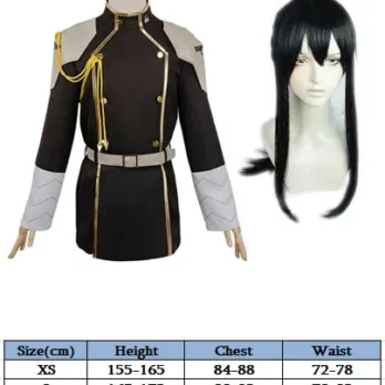 Kaiju Cosplay No 8 Mina Ashiro Hoshino Soshiro Cosplay Fantasy Costume Disguise Men Women Jacket Belt Halloween Carnival Suit 5
