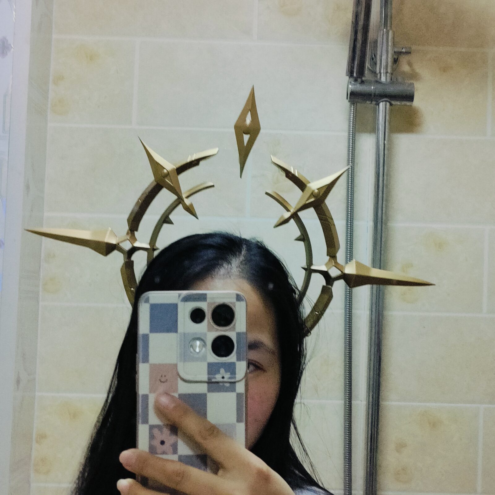 Game Honkai Star Rail Latest Sunday Cosplay Headwear Halo Ear Clip EarringsMr.Sunday Props Halloween Carnival Party Accessories 13
