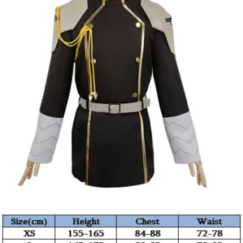 Kaiju Cosplay No 8 Mina Ashiro Hoshino Soshiro Cosplay Fantasy Costume Disguise Men Women Jacket Belt Halloween Carnival Suit 4