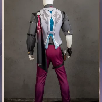 Game Honkai Star Rail Gallagher Cosplay Costume Wig Pants Shirt Vest Tie Suits Shoes Men Halloween Party Carniavl Roleplay Props 9 Game Honkai Star Rail Gallagher Cosplay Costume Wig Pants Shirt Vest Tie Suits Shoes Men Halloween Party Carniavl Roleplay Props 4