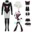 Hazbin Cosplay Hotel Dust Angel Cosplay Costume Wig Anime Sexy Women Bodysuit Halloween Carnival Christmas Party Outfit Suit 1