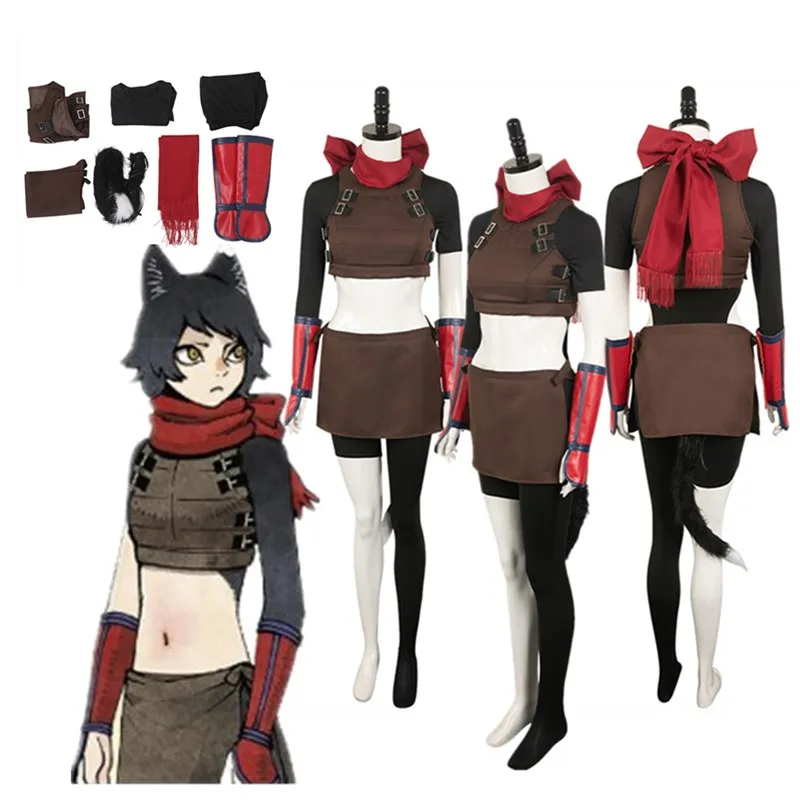 Izutsumi Cosplay Anime Delicious Cos In Dungeon Fantasy Costume Adult Women Tail Disguise Outfits Halloween Carnival Party Suit 1