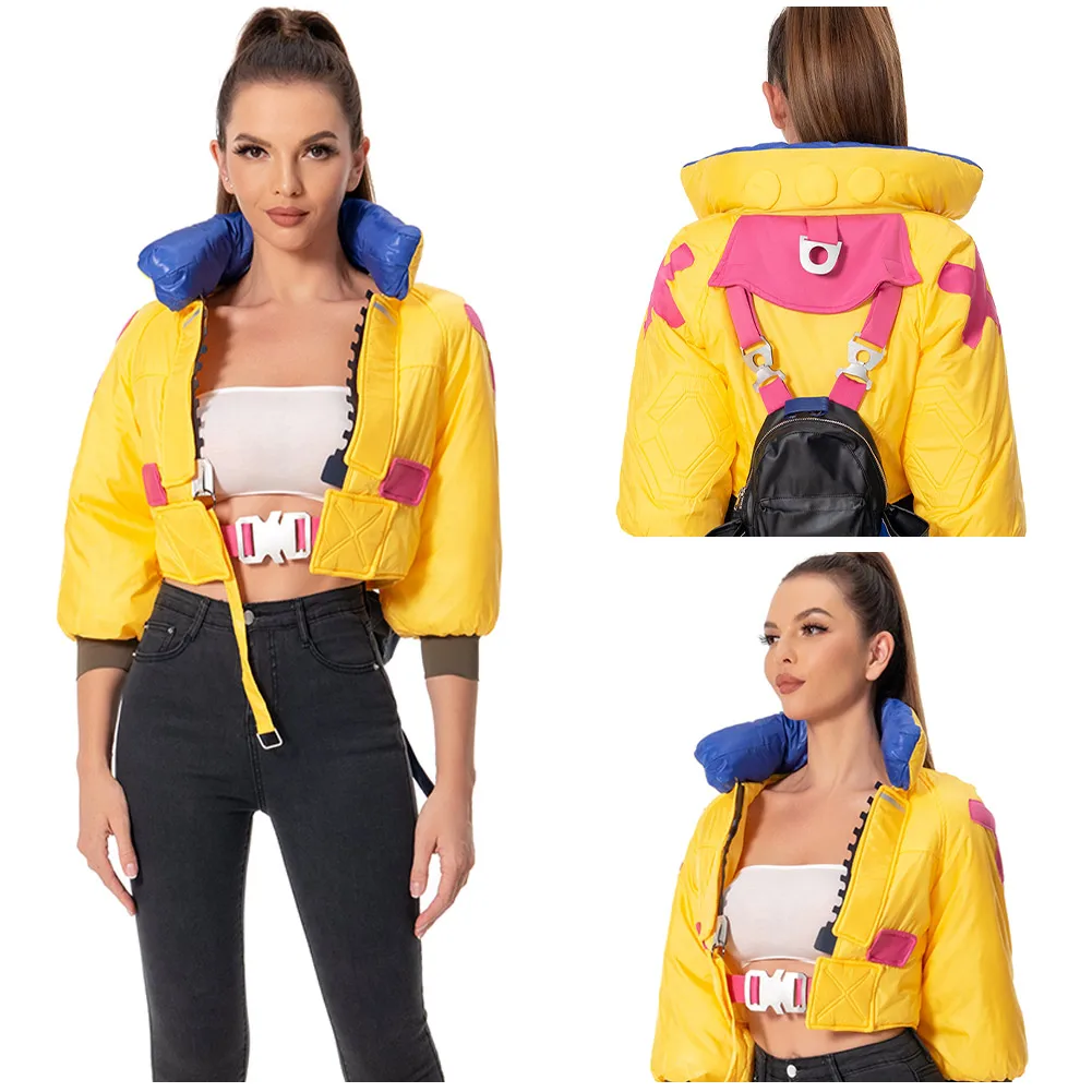Valorant Killjoy Cosplay Costume Coat Bag Outfits Halloween Carnival Suit 1