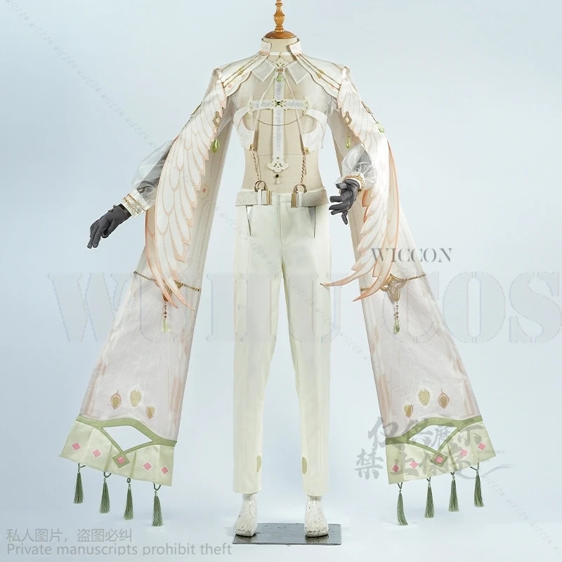 Anime Game Nu: Carnival Olivine Angel The Distant Wish In The Tower Cosplay Costume Cos Sexy Uniform Hallowen Party Wigs Clothes 19