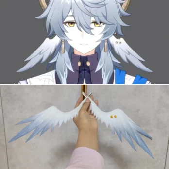 Game Honkai Star Rail Latest Sunday Cosplay Headwear Halo Ear Clip EarringsMr.Sunday Props Halloween Carnival Party Accessories 5