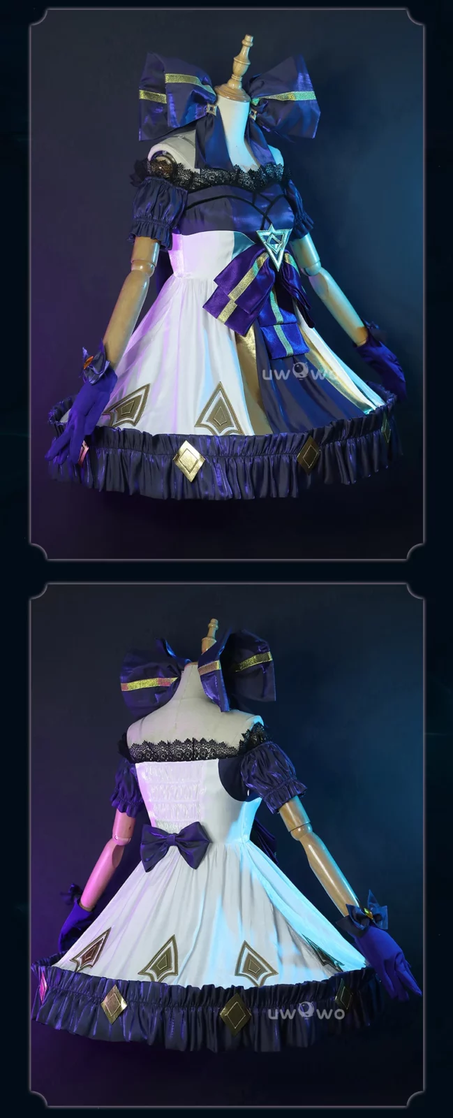 IN STOCK UWOWO Gwen Cosplay Collab Series: Game LOL League of Legends Gwen Cosplay Outfit Halloween Costumes 6