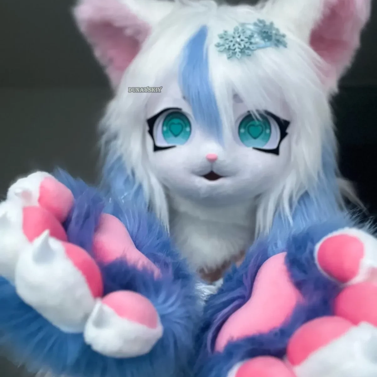 Fursuit Kigurumi Cute Furry Headsets Animal Cosplay Costumes Comiket Furries Rubbit Doll Cat Comiket Furries Doll costumes 1