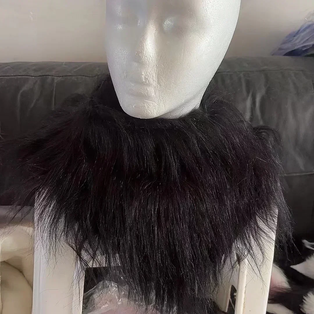 Furry Scarf Bib Collar Fursuits Accessories Kigrumi Cosplay Costumes  Animal Costume Accessories 1