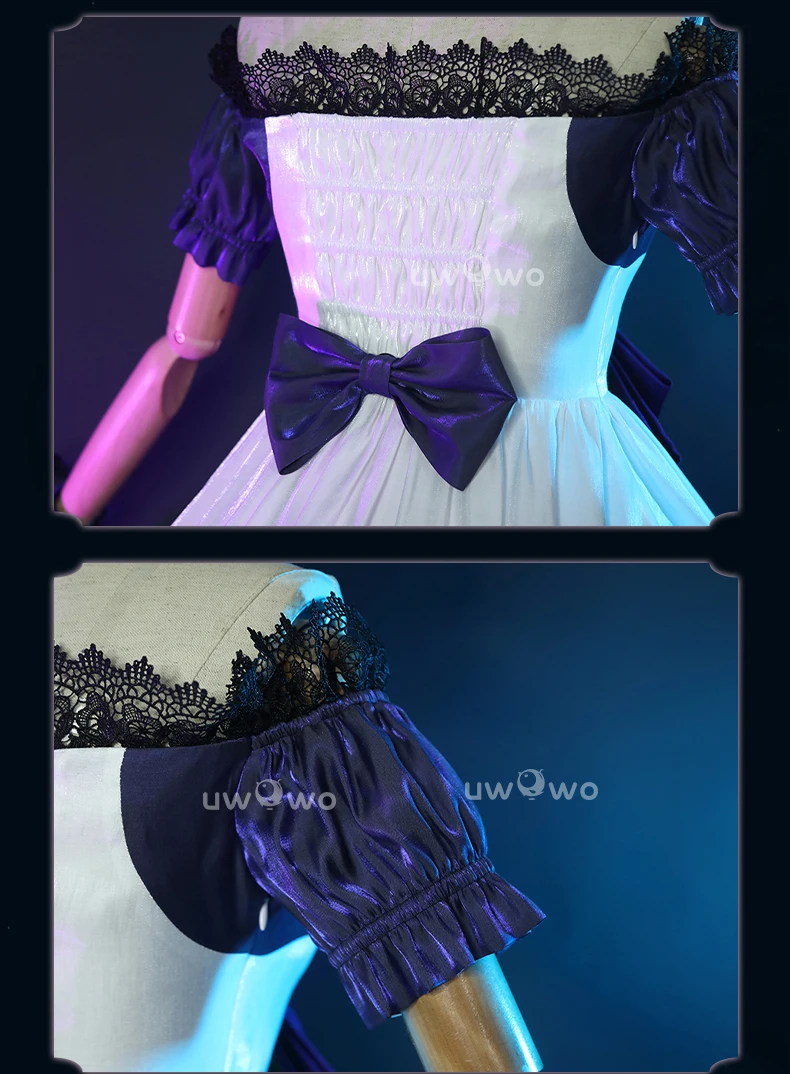 IN STOCK UWOWO Gwen Cosplay Collab Series: Game LOL League of Legends Gwen Cosplay Outfit Halloween Costumes 9