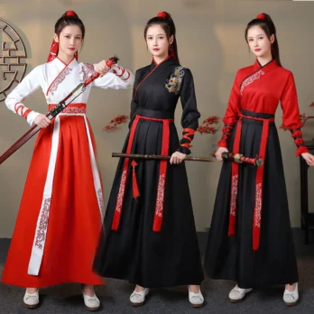 Men's And Women's Martial Arts Style Hanfu Traditional Chinese Clothing Hanfu Men's Ancient Role Playing 1