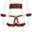 Thierry SM Bondage Set Include Waistband, Wrist & Thigh Cuffs, Cross Buckle, Adult Games Restraints Handcuffs Leg Cuff Sex Toys 9