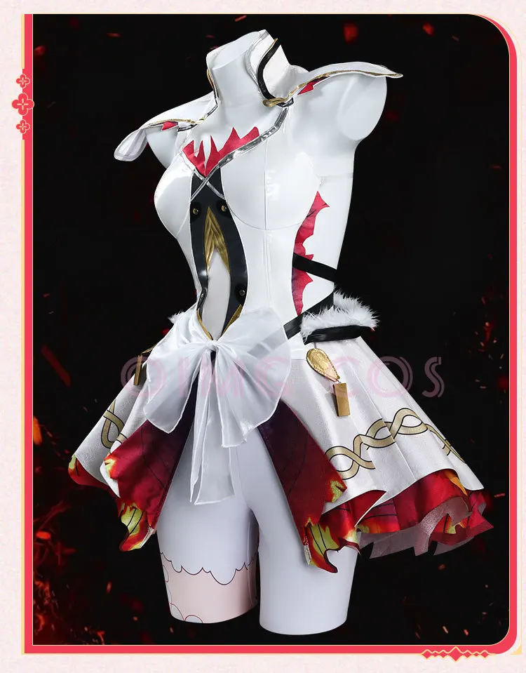 Chun Cosplay Costume Wuthering Waves Carnival Uniform Wig Anime Halloween Costumes Women Game Character Outfits 43