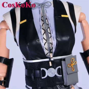 CosKoKo Women Rover Cosplay Game Wuthering Waves Costume Fashion Sweet Combat Dress Halloween Party Role Play Clothing XS-XL New 4