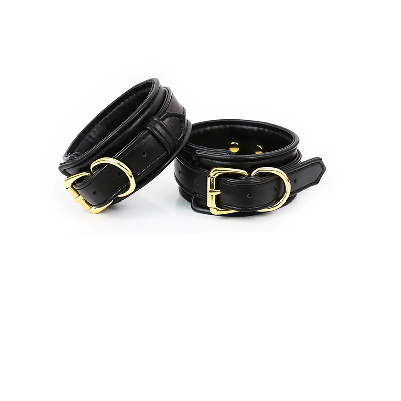 Thierry SM Bondage Set Include Waistband, Wrist & Thigh Cuffs, Cross Buckle, Adult Games Restraints Handcuffs Leg Cuff Sex Toys 13