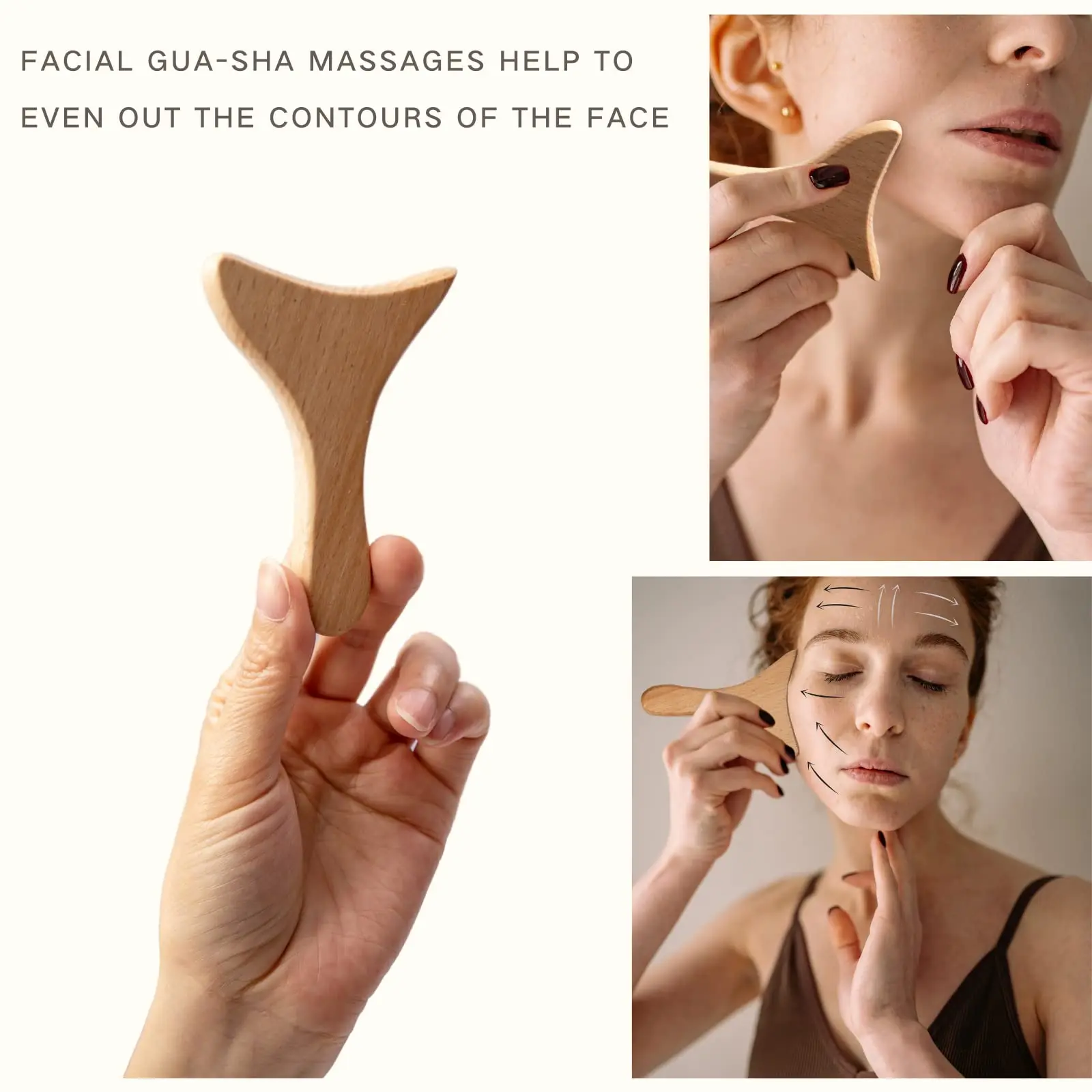 Wood Therapy Face Massager Face Lifting Maderoterapia Gua Sha Wrinkle Remover Skin Scraper Anti Cellulite Neck Lift Beautytool 15