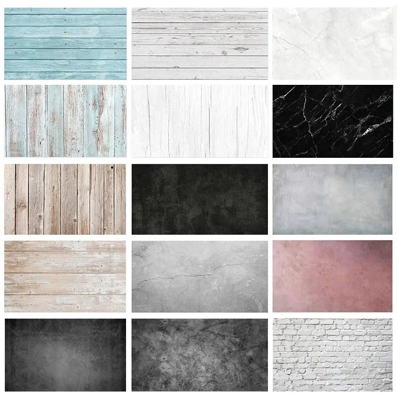 Marble Photography Backdrops 57*87CM 2 Sided Wood Grain Photo Background Wallpaper Studio Waterproof Products Photographic Props 1