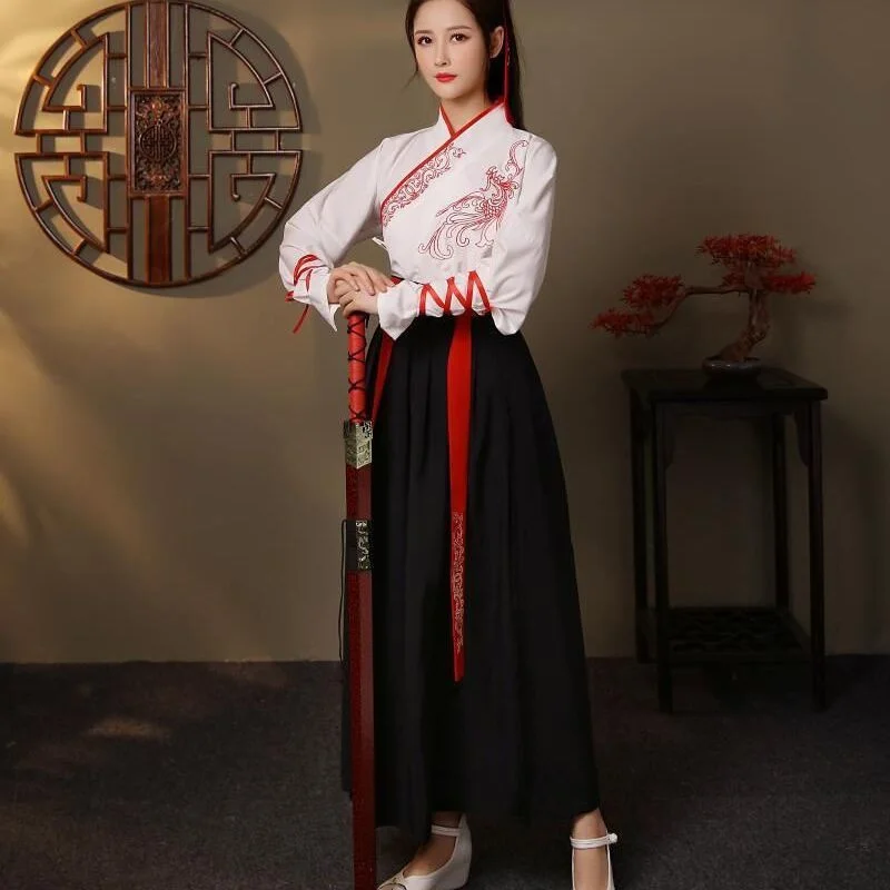 Men's And Women's Martial Arts Style Hanfu Traditional Chinese Clothing Hanfu Men's Ancient Role Playing 11