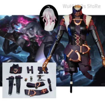 Anime Briar Cosplay Costume League Of Legends Cosplay Game 2024 New Skin Briar Jumpsuits Role Play Women Halloween Party Suit 1