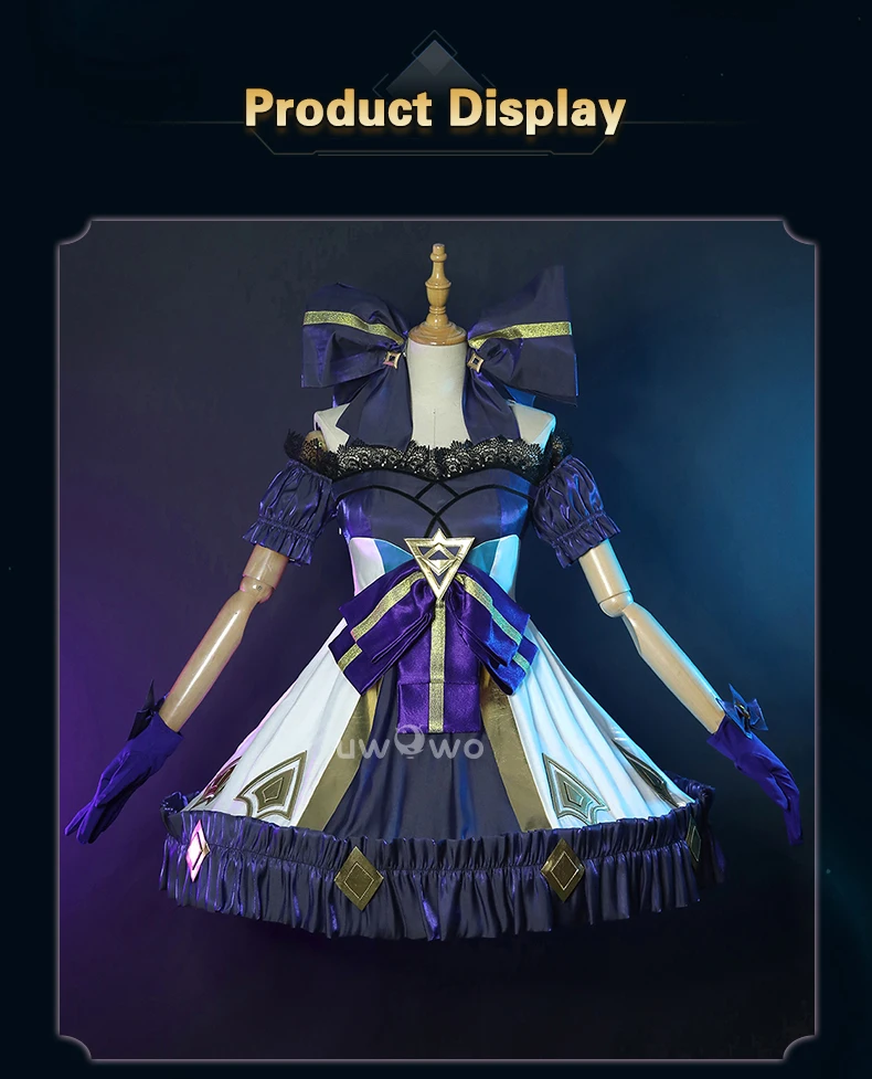 IN STOCK UWOWO Gwen Cosplay Collab Series: Game LOL League of Legends Gwen Cosplay Outfit Halloween Costumes 5