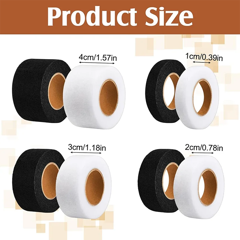 1Pc Hot Melt Double-Sided Tape Self-Adhesive Pants Paste Iron on Trousers Fabrics For DIY Sewing Craft Patchwork Supplies 2