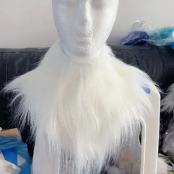 Furry Scarf Bib Collar Fursuits Accessories Kigrumi Cosplay Costumes  Animal Costume Accessories 2