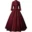 Medieval Retro Punk Gothic Court Princess Dress Royal Lady Ball Dress Elegant Vampire Devil Christmas Victorian Costume Vestidos 3