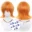 Adult Nami Wig 75cm Long Curly Wavy Wigs 40cm Orange Nami Cosplay Wig Heat Resistant Synthetic Hair Anime Cosplay Wigs 7