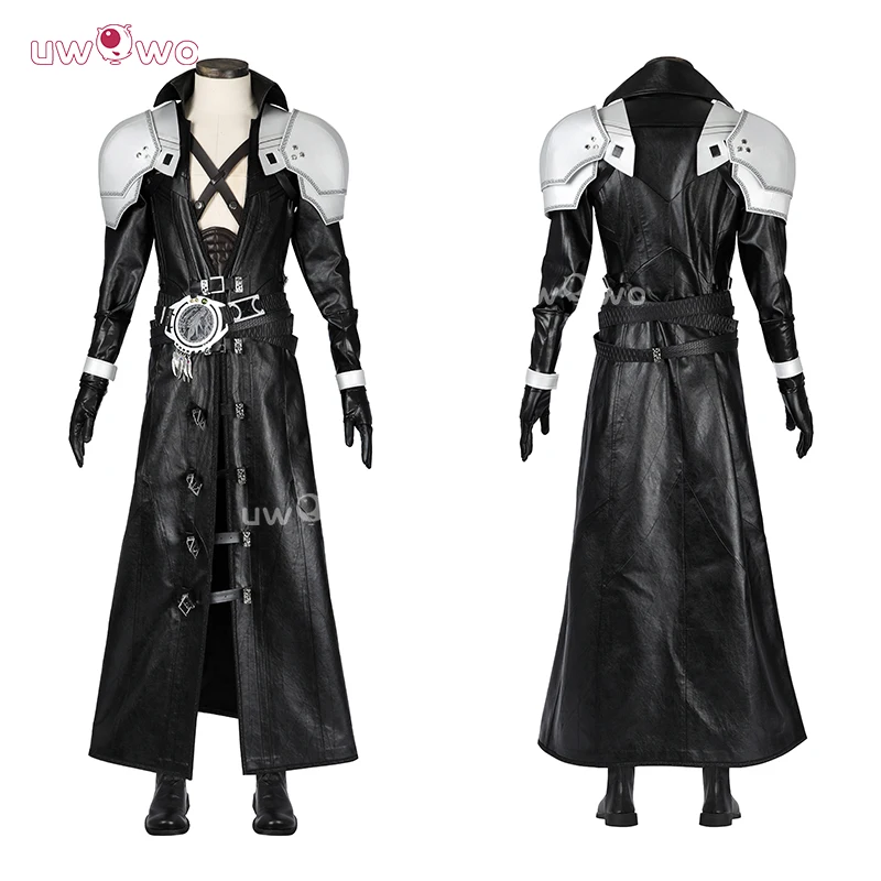 UWOWO Collab Series: Finaal Fantasyy 7 FF- 7 Sephiroth Cosplay Costume 1