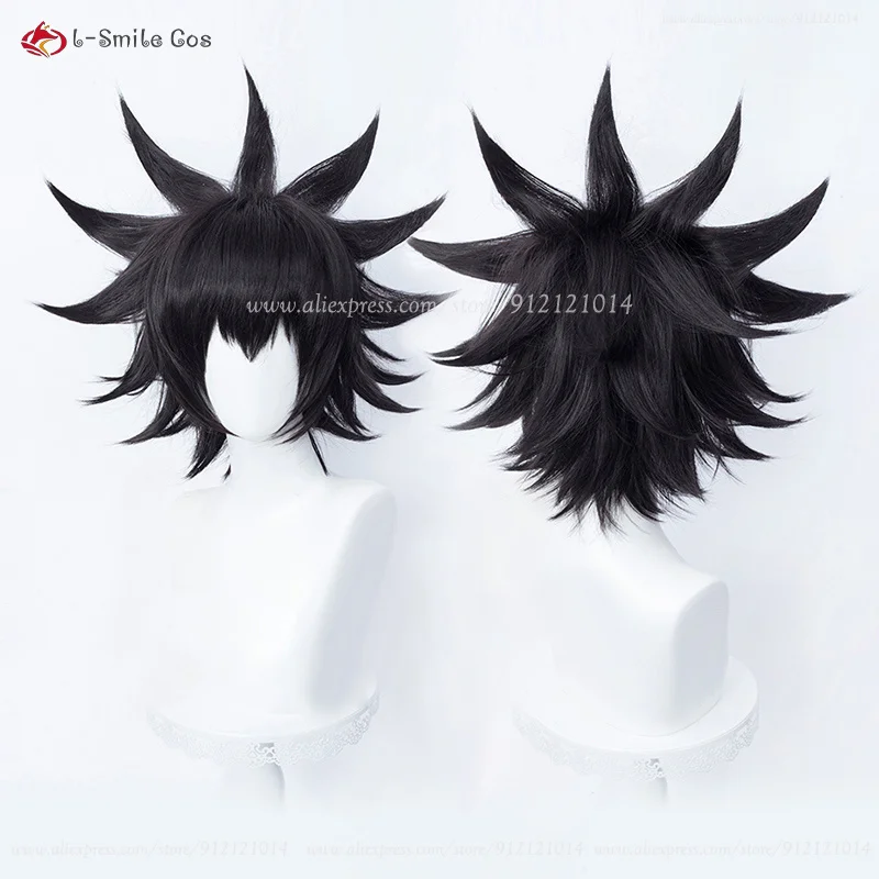 Anime Gojo Satoru Mahito Inumaki Toge Zenin Maki Yuuta Okkotsu Fushiguro Touji Kugisaki Nobara Ieiri Shoko Cosplay Wig Party 4