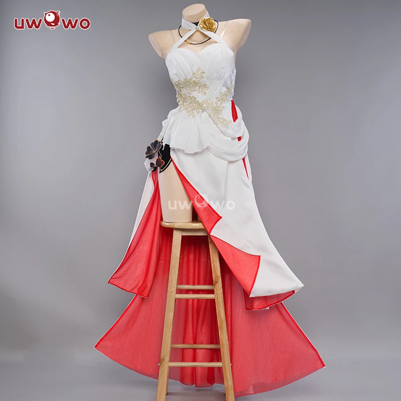 Himeko Cosplay Honkai Star Rail Outfit Halloween Kostüm Damen Kleid 3 IN STOCK UWOWO Himeko Cosplay Honkai Star Rail Cosplay Himeko Costume スターレイル Cosplay Outfit Halloween Costumes Women Dress 3