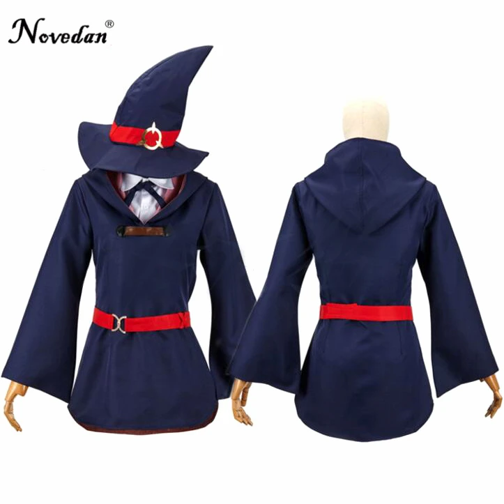 Akko Kagari Cosplay School Uniform Little Witch Academia Cosplay Halloween Costume 2th