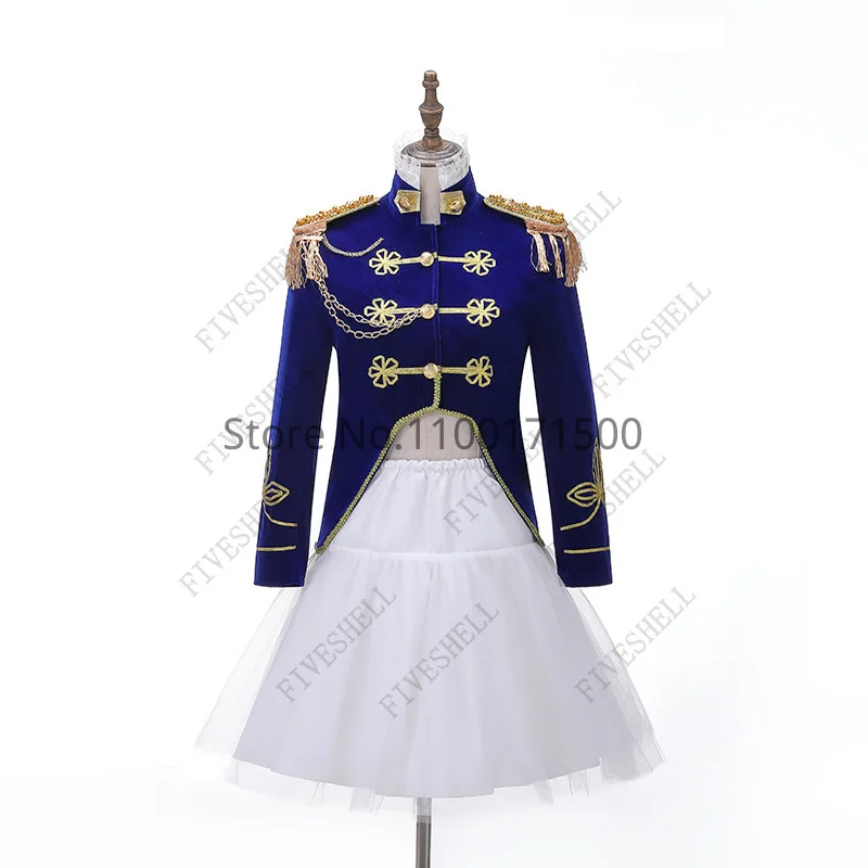 Königlicher Prinz Kapitän Matrose Kostüm Mittelalterliches Outfit Halloween Coat 7