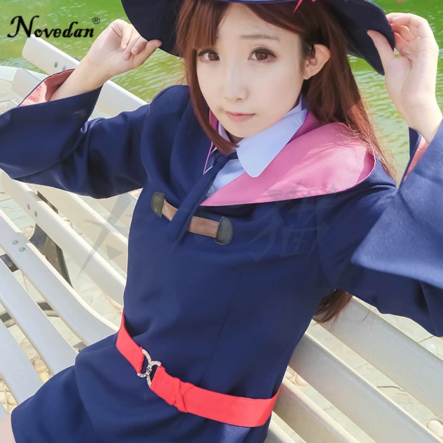 Akko Kagari Cosplay School Uniform Little Witch Academia Cosplay Halloween Costume 5th