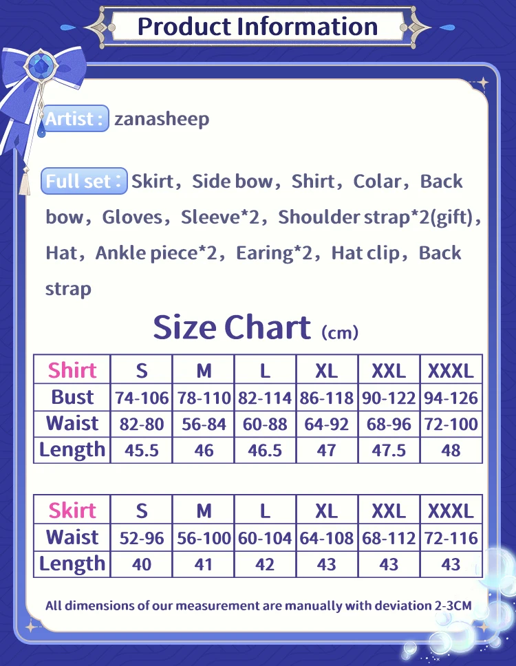 Furina Cosplay Kostüm Genshin Impact Halloween Costume 2