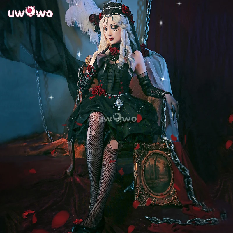 Game Identity V Psychologist Everlasting Night Ada Mesmer Cosplay Costume 16 UWOWO Collab Series Game Identity V Psychologist Everlasting Night Ada Mesmer Costume Cosplay Costume 1
