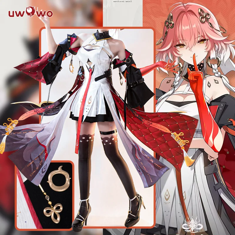 PRE SALE UWOWO Changli Cosplay Game Wuthering Waves Changli Cosplay Costume Dress Halloween Costume 1