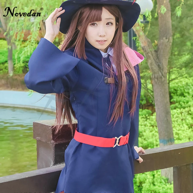 Akko Kagari Cosplay School Uniform Little Witch Academia Cosplay Halloween Costume 4th