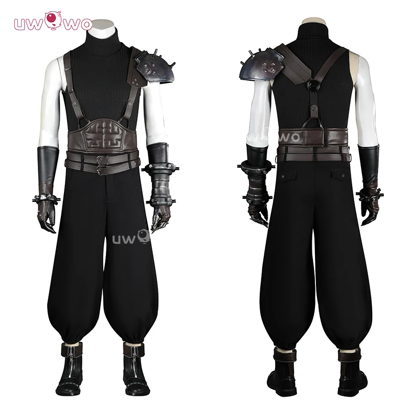 UWOWO Collab Series: Finaal Fantasyy 7 FF- 7 Cloud Strife Cosplay Costume 1