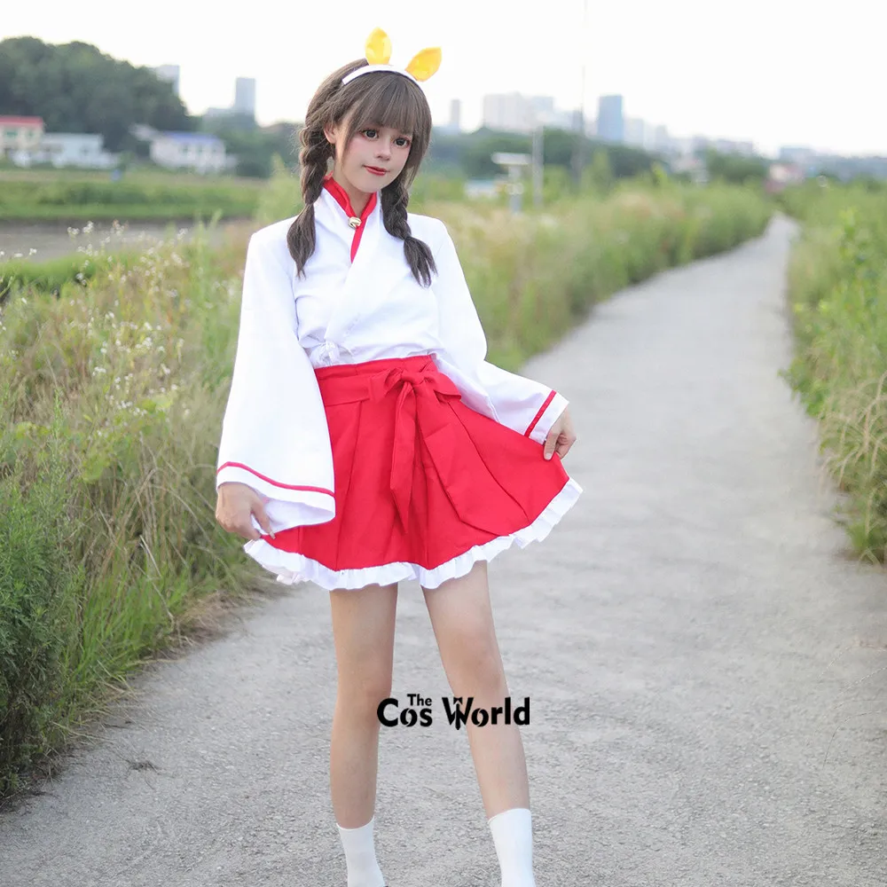 S-5XL Japanese Lolita Kimono Yukata Outfits Anime Cosplay Costumes 1