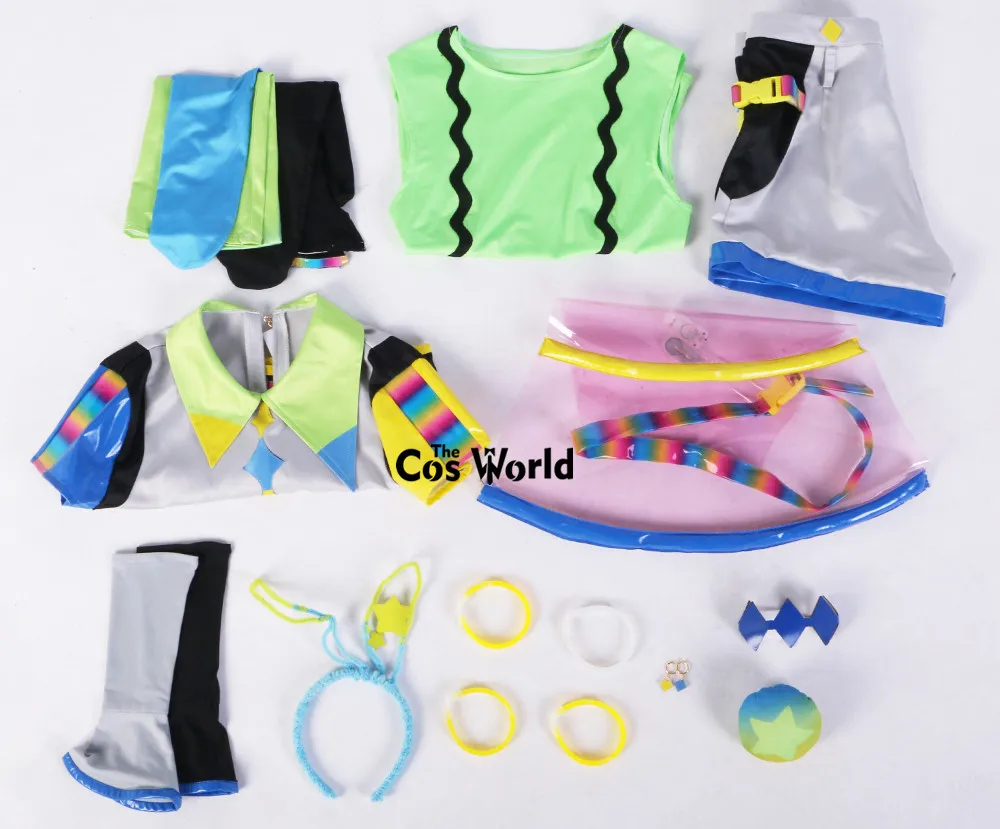 Love Live Superstar Liella Vitamin SUMMER Shibuya Kanon Tang Keke Hazuki Ren Heanna Sumire Anime Customize Cosplay Costumes
- Liella Vitamin SUMMER Shibuya Kanon Tang Keke Hazuki Ren Heanna Sumire Anime Cosplay Costume 3