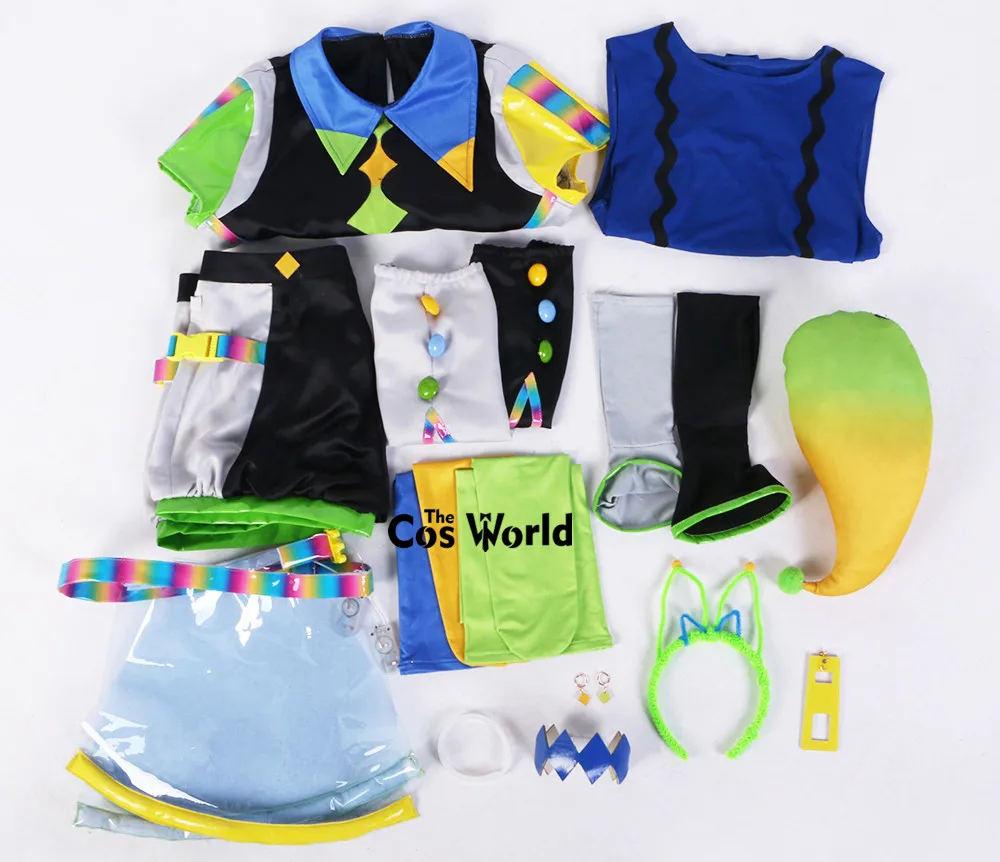Love Live Superstar Liella Vitamin SUMMER Shibuya Kanon Tang Keke Hazuki Ren Heanna Sumire Anime Customize Cosplay Costumes
- Liella Vitamin SUMMER Shibuya Kanon Tang Keke Hazuki Ren Heanna Sumire Anime Cosplay Costume 4