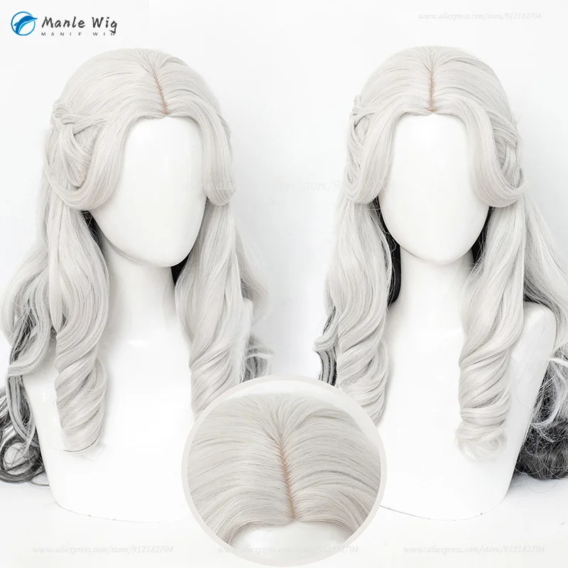 Ada Mesmer Cosplay Wig  Cosplay 65cm Long Curly Gradient Ada Mesmer Cosplay Anime Wig Heat Resistant Synthetic Hair 1
