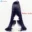 Albedo Cosplay Wig Dark Purple Black 100cm Long Straight Wigs Heat Resistant Synthetic Hair Halloween Anime Cosplay Wigs 8