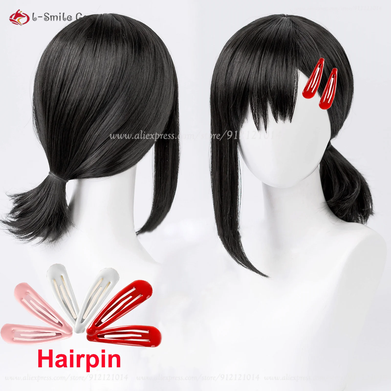 38cm Higashiyama Kobeni Cosplay Wig Schwarze Kurz Higashiyama Kobeni Perücke Haarnadel Hitzebeständige Anime Perücke 15 38cm Higashiyama Kobeni Cosplay Wig Short Black Higashiyama Kobeni Wigs Hairpin Heat Resistant Hair Anime Wigs 1