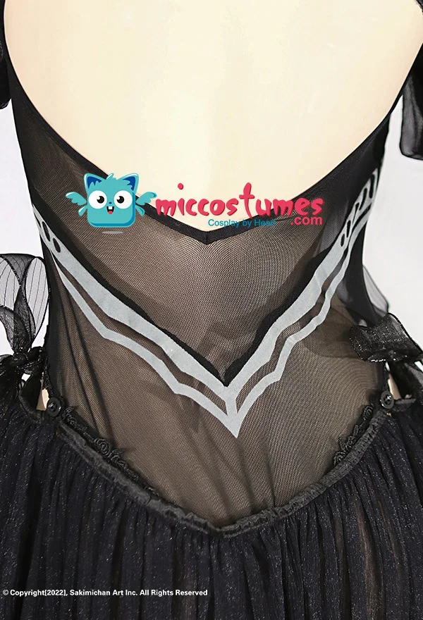 2B Hochzeitskleid Cosplay Kostüm mit Schleier und Handschuhen für Frauen Braut Cosplay 21