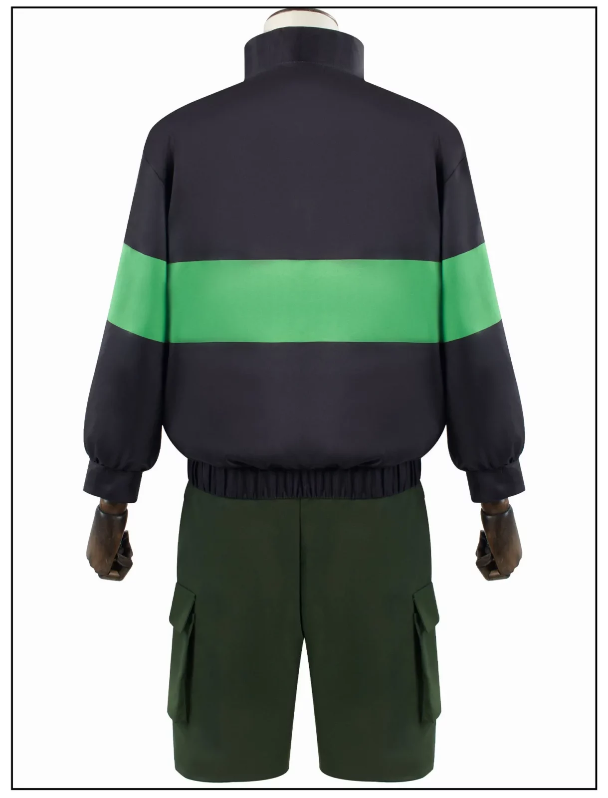 Anime Sakamoto Days Heisuke Mashimo Cosplay Kostüm Schwarz Grün Jacke Hose Halloween Party für Frauen Männer Requisiten Karneval 5