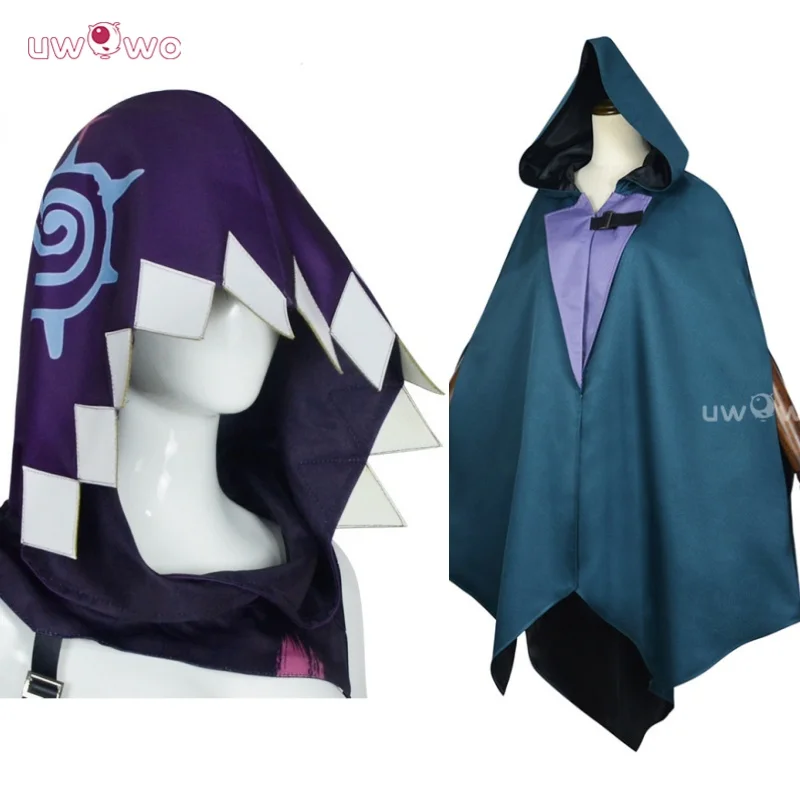 UWOWO Jinx Cloak Collab Series：Game LOL Jinx Cosplay Arcanee2 Jinx Costume Cloak Outfit Halloween 1