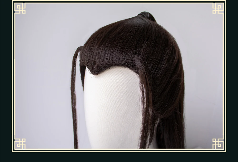 Wei Wuxian Wig The Untamed Mo Dao Zu Shi Cosplay Halloween Hair 5th